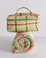 TOILETRY CASE in Pistachio Tartan from the amazing range of Kip & Co products