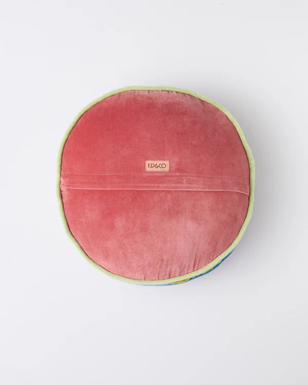 VELVET PEA CUSHION in Dreamer from the amazing range of Kip & Co