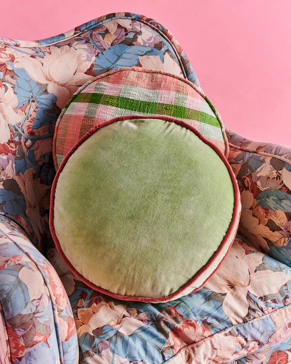 VELVET PEA CUSHION in Minted from the amazing range of Kip & Co