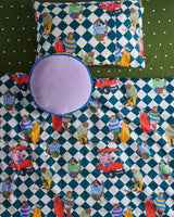 VELVET PEA CUSHION in Dreamer from the amazing range of Kip & Co