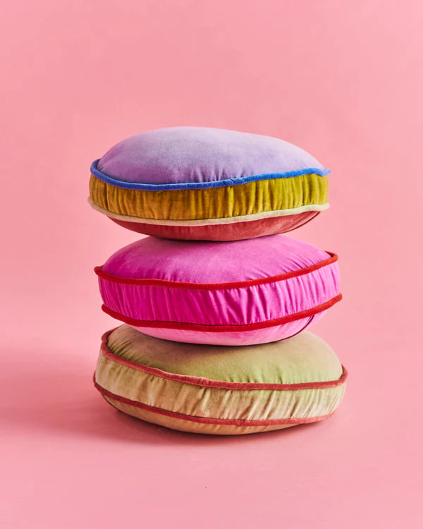 VELVET PEA CUSHION in Dreamer from the amazing range of Kip & Co