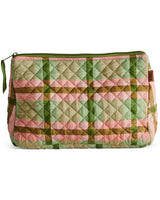 TOILETRY PURSE in Pistachio Tartan from the amazing range of Kip & Co products