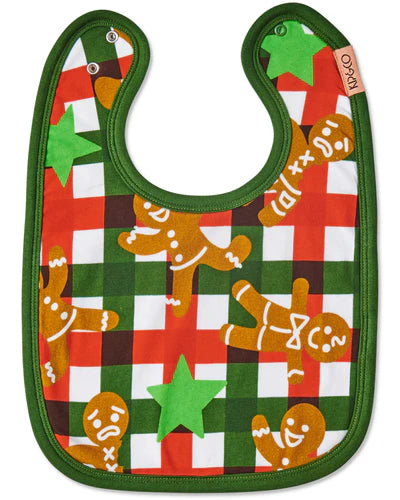 ORGANIC COTTON BIB in Gingerbread from the amazing range of Kip & Co