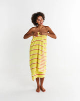 TERRY BEACH TOWEL in Pina Colada from the amazing range of Kip & Co