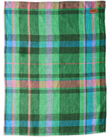 LINEN TEA TOWEL in Jewel of the Nile Tartan from the amazing range of Kip & Co products