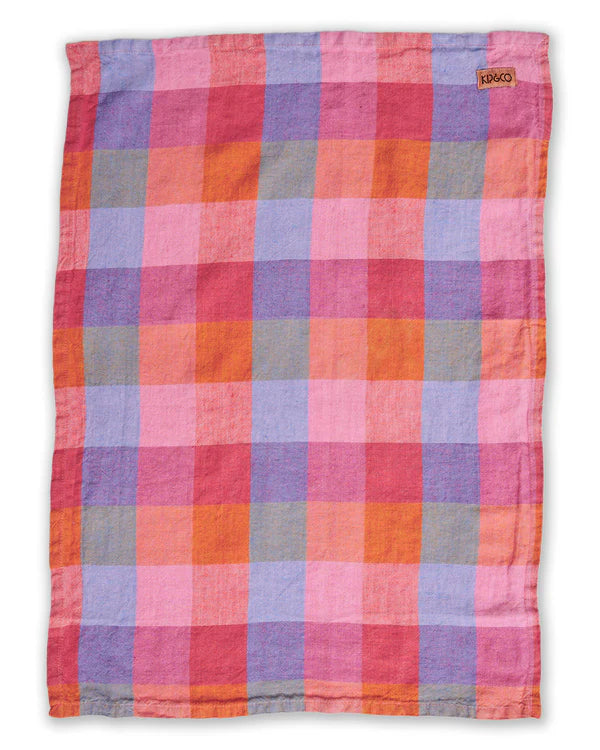 LINEN TEA TOWEL in Tutti Frutti from the amazing range of Kip & Co products