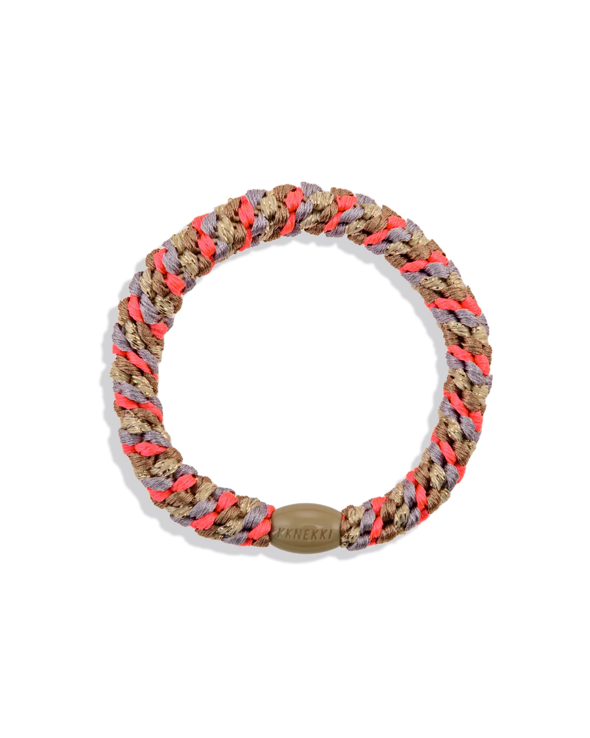 KKNEKKI ORIGINAL HAIR TIES | Mix Nougat Neon Pink KKNEKKI