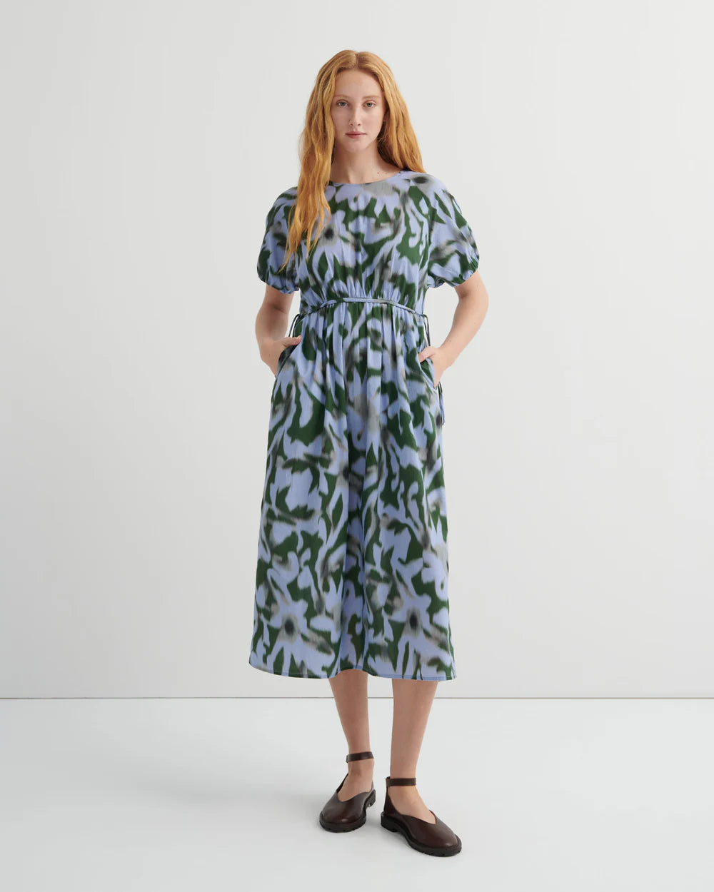 ILLUSTRATE DRESS in Misty Floral by Kowtow