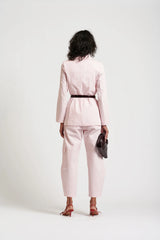 Le Weekend Blazer in Icy Pink by Le Stripe