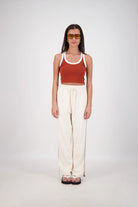 MANAROLA TRACKPANT | Oatmeal - Darling & Domain