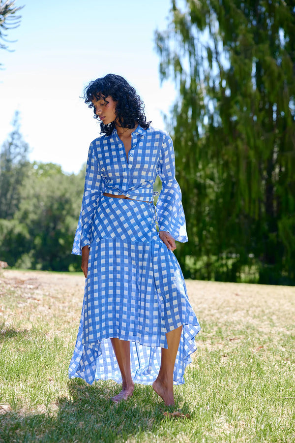 Maisie Skirt in Royal Antique by Aston Studio