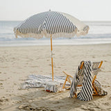 THE BEACH TOWEL in Monaco Black Stripe from Business & Pleasure Co