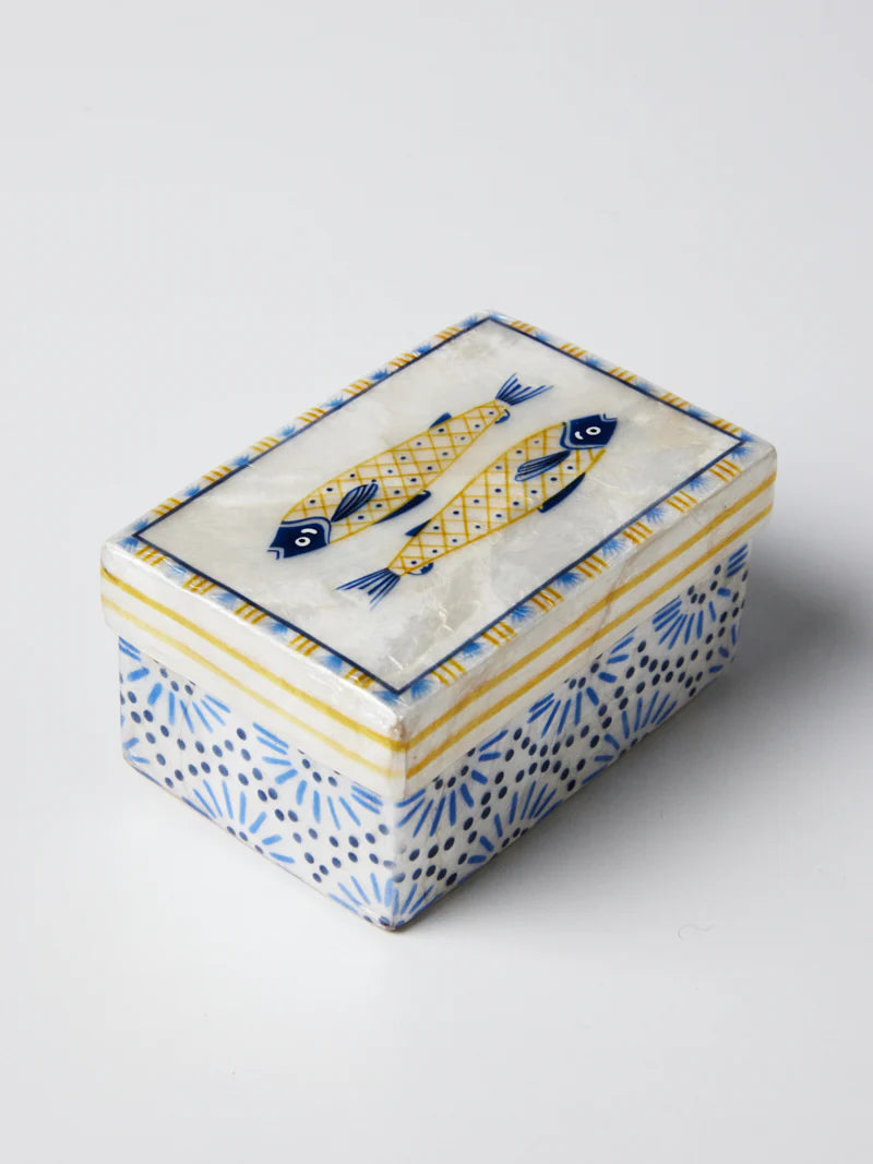 ATLANTIC FISH PAIR BOX by Jones & Co