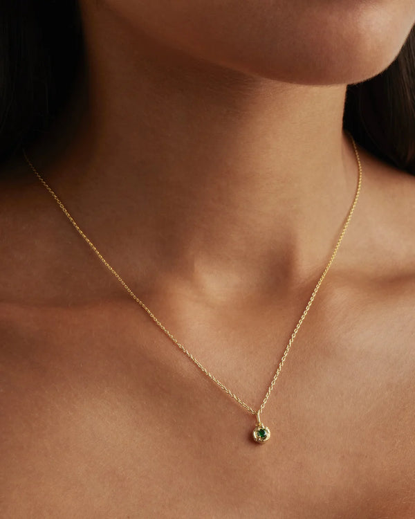 DEPTH OF YOU NECKLACE in 18K Gold Vermeil from By Charlotte