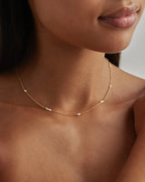 SERENE DREAMS PEARL CHOCKER in 18K Gold Vermeil from By Charlotte
