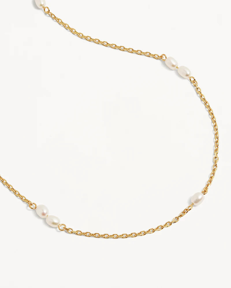 SERENE DREAMS PEARL CHOCKER in 18K Gold Vermeil from By Charlotte