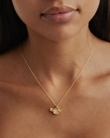 OCEAN WHISPER NECKLACE in 18K Gold Vermeil from By Charlotte