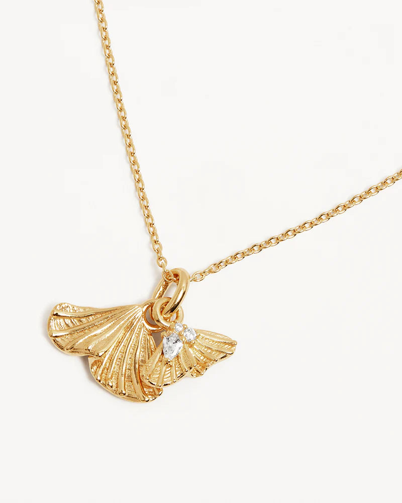 OCEAN WHISPER NECKLACE in 18K Gold Vermeil from By Charlotte