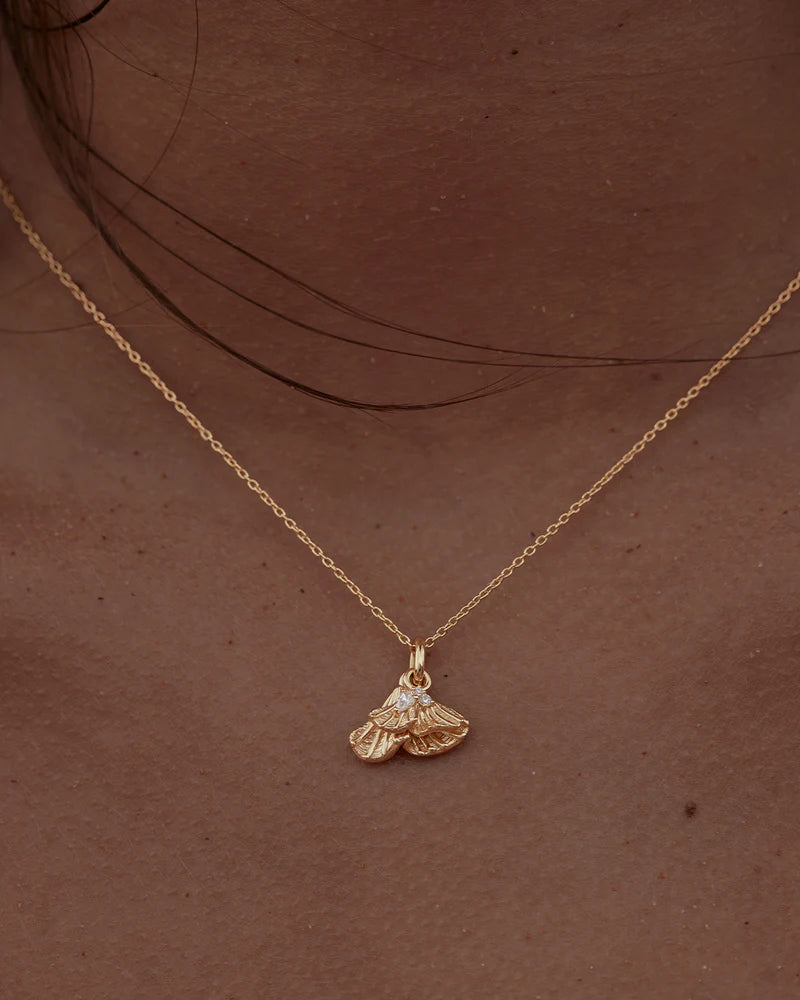 OCEAN WHISPER NECKLACE in 18K Gold Vermeil from By Charlotte