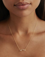 CHASING TIDES NECKLACE in 18K Gold Vermeil from By Charlotte
