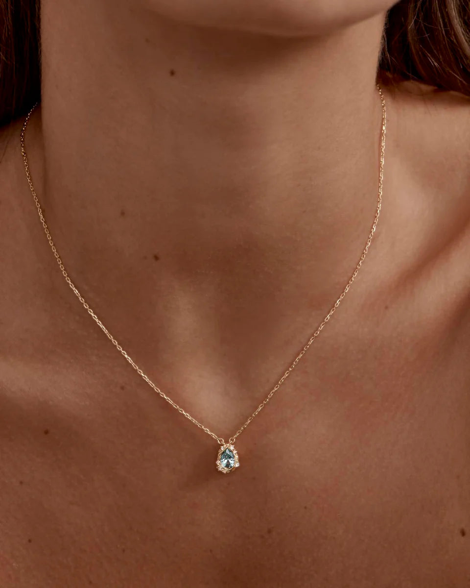 DEEP DIVE NECKLACE in 18K Gold Plated from By Charlotte