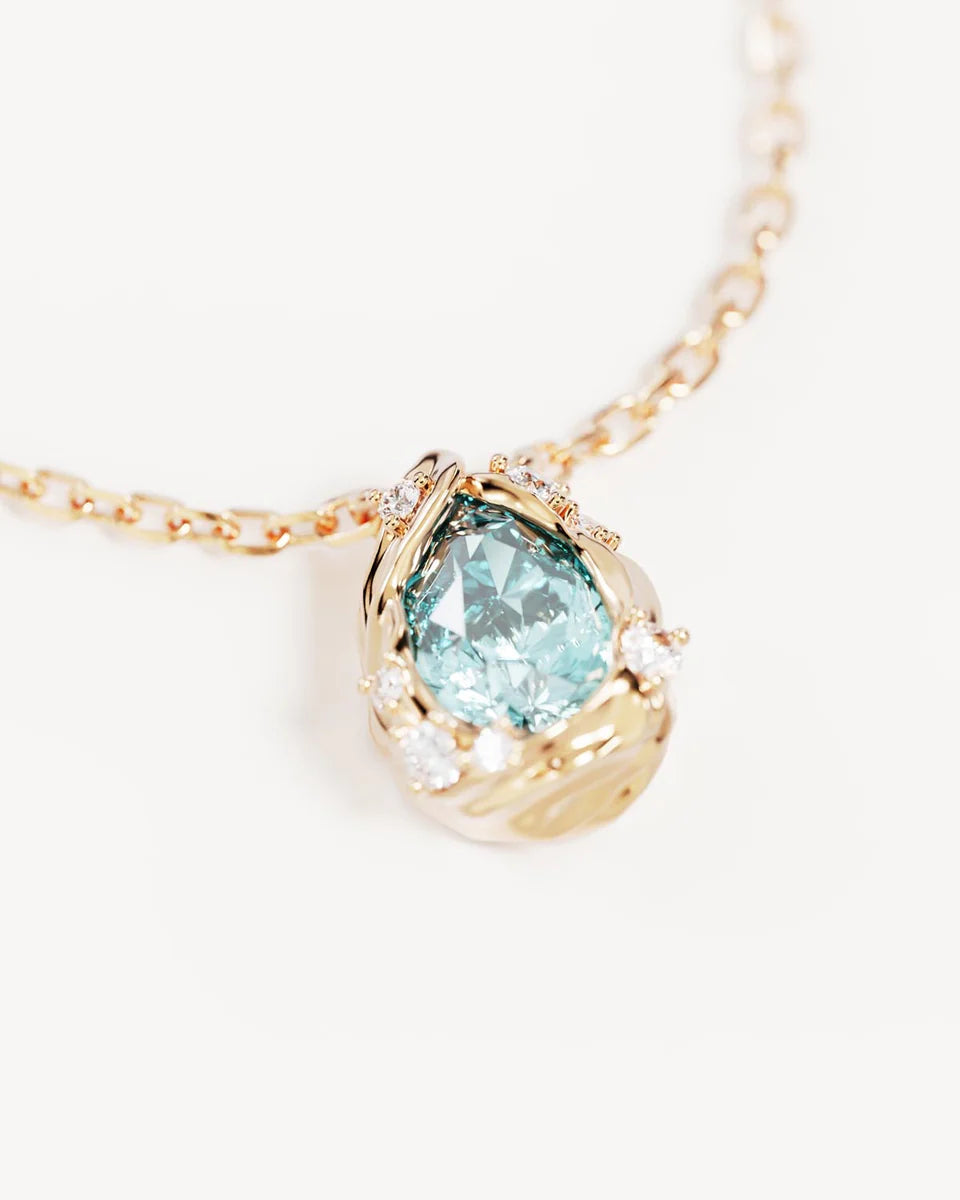 DEEP DIVE NECKLACE in 18K Gold Plated from By Charlotte