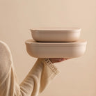 STYLEWARE NESTING TRAY 2-PIECE SET in Biscotti