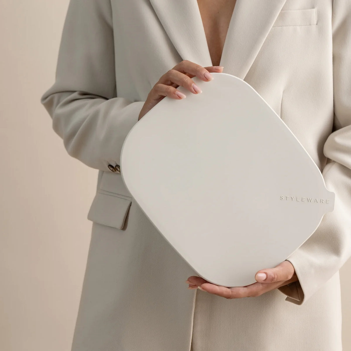 STYLEWARE NESTING TRAY 2-PIECE SET in Dune