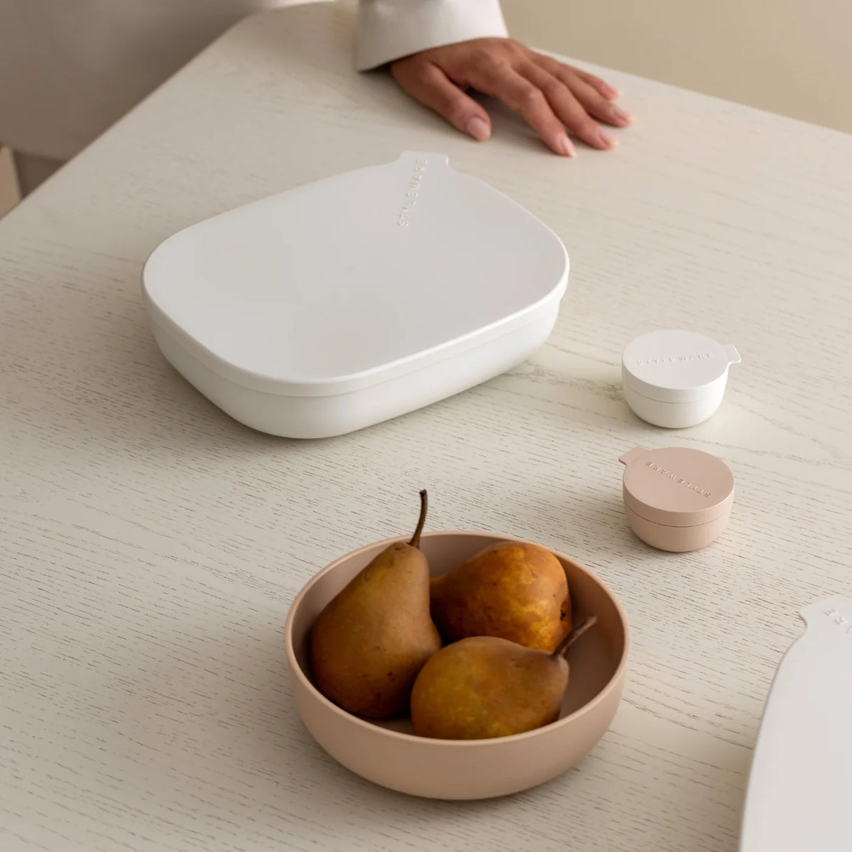 STYLEWARE NESTING TRAY 2-PIECE SET in Dune