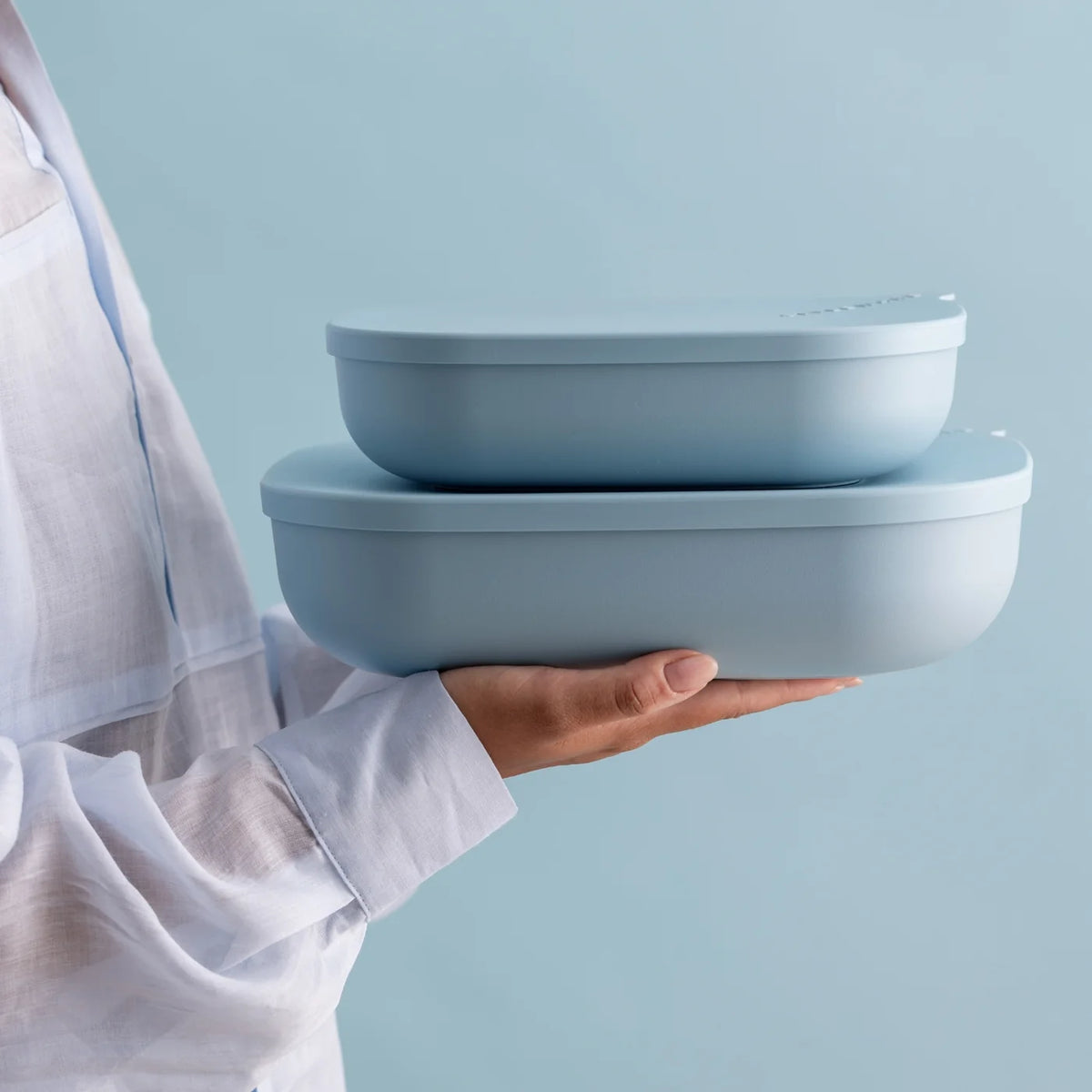 STYLEWARE NESTING TRAY 2-PIECE SET in Sky