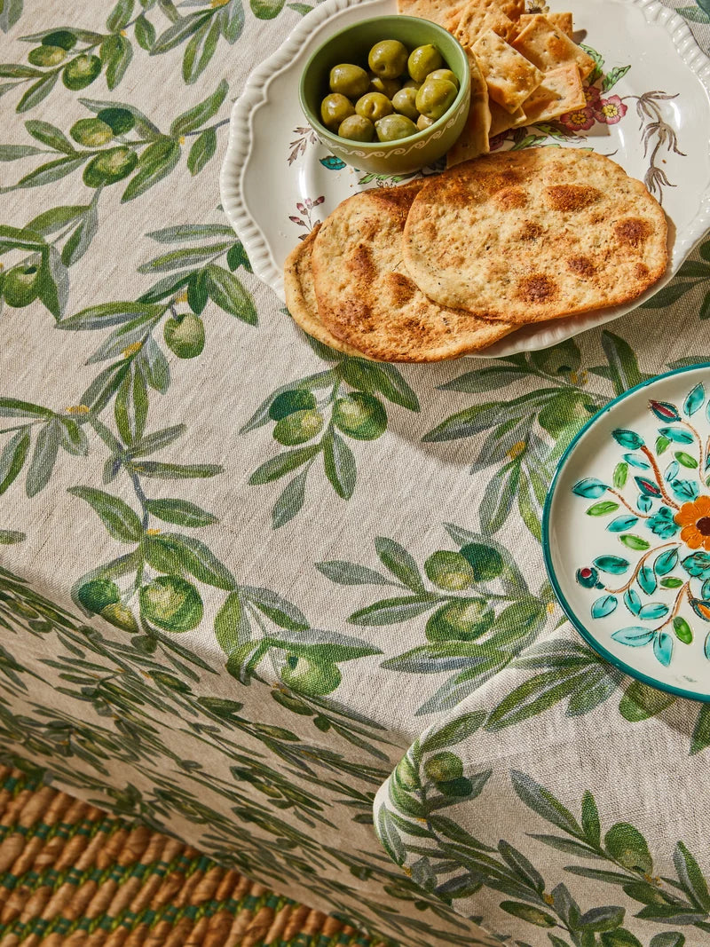 TABLECLOTH in Olive Green by Bonnie and Neil