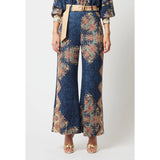 IMPERIAL LINEN VISCOSE PANT | Oriental Print