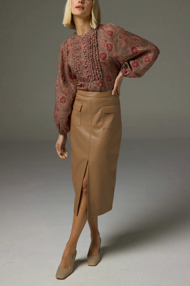 PASSAGE TOP in Mumbai Bloom from Zoe Kratzmann