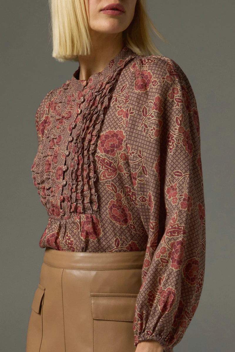 PASSAGE TOP in Mumbai Bloom from Zoe Kratzmann
