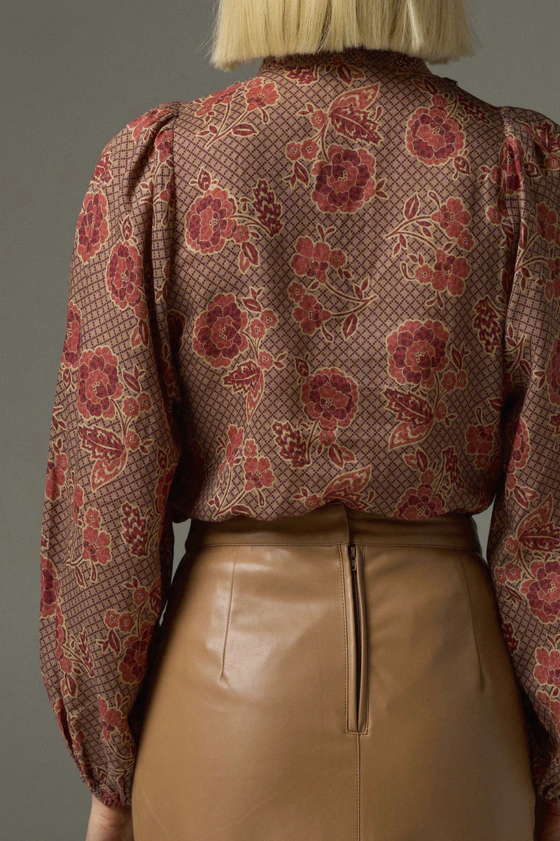 PASSAGE TOP in Mumbai Bloom from Zoe Kratzmann