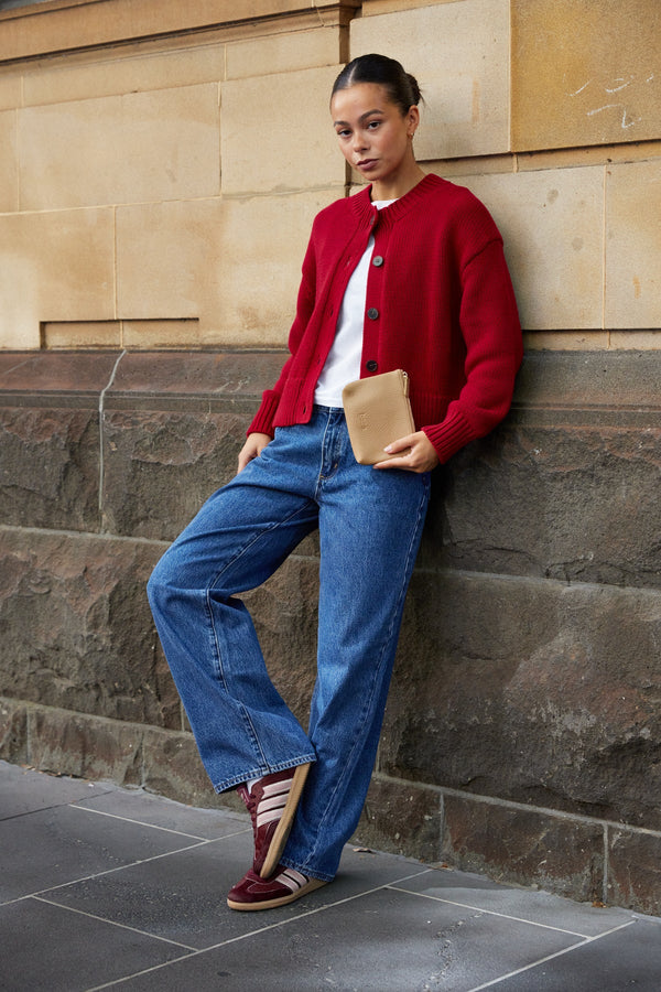 PETITE BASE in Camel by Base Supply