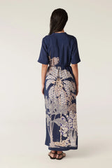 Pina Kaftan Dress in Mirage Print by Cable Melbourne