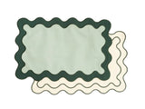 PLACEMAT ( SET OF 4 ) in Riviera Green from Business & Pleasure Co