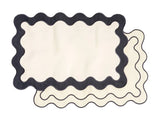 PLACEMAT ( SET OF 4 ) in Riviera White from Business & Pleasure Co