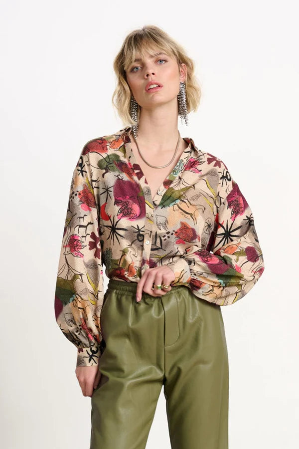 POM BLOUSE in Fantastique Sand from POM Amsterdam