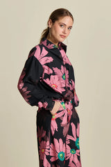 POM BLOUSE in Big Blooming Pink from POM Amsterdam