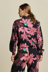 POM BLOUSE in Big Blooming Pink from POM Amsterdam