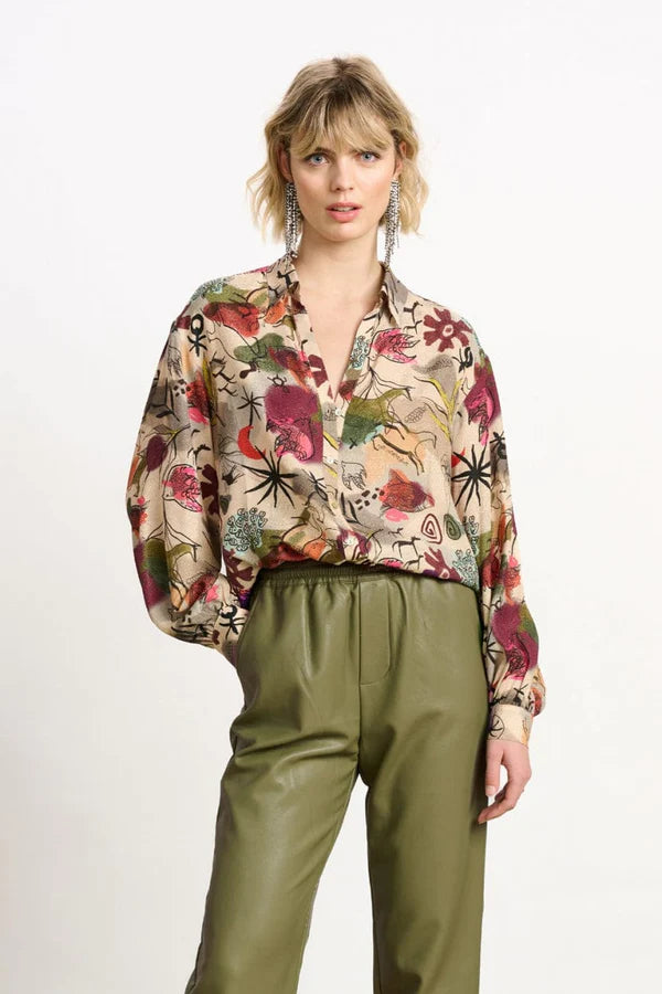 POM BLOUSE in Fantastique Sand from POM Amsterdam