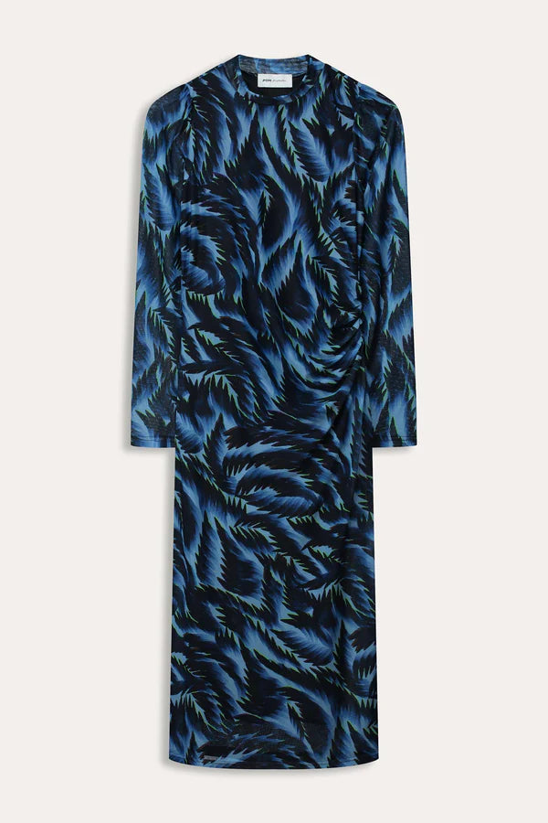 POM DRESS in Feathers Blue Meshe from POM Amsterdam
