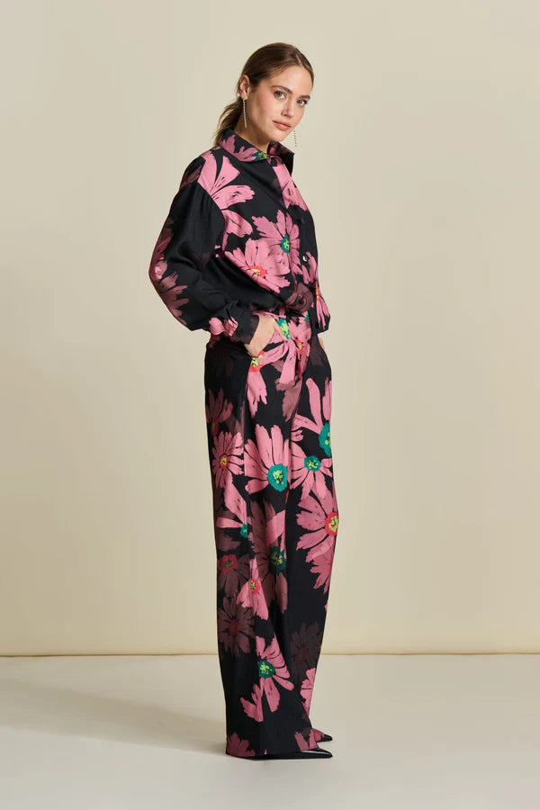 POM PANTS in Big Blooming Pink from POM Amsterdam