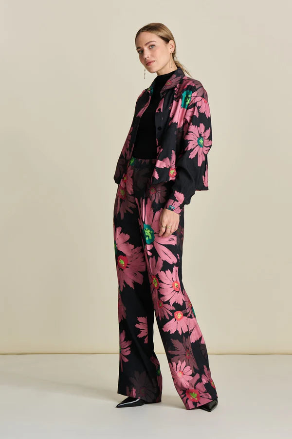 POM PANTS in Big Blooming Pink from POM Amsterdam