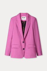 POM BLAZER in Rose Doux Striped by POM Amsterdam