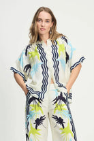 POM Blouse in Artisan Lime by POM Amsterdam