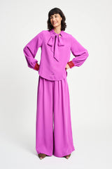 POM BLOUSE in Bow Frosting Pink by POM Amsterdam