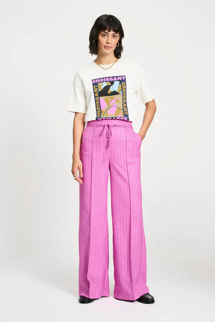POM PANT in Rose Doux Striped by POM Amsterdam